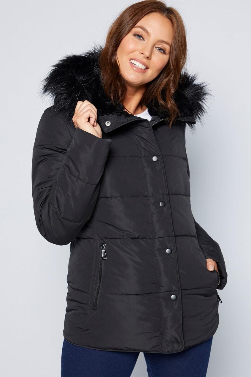 Short Luxe Padded Coat