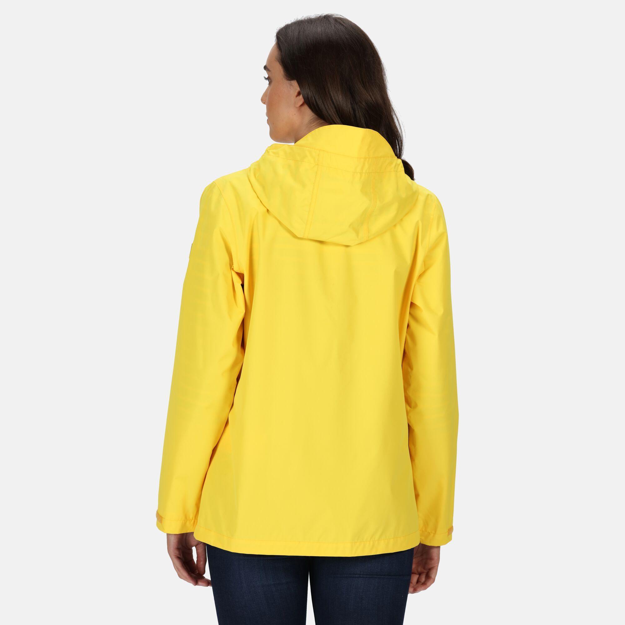Women’s Baysea Waterproof Hooded Jacket Yellow Sulphur
