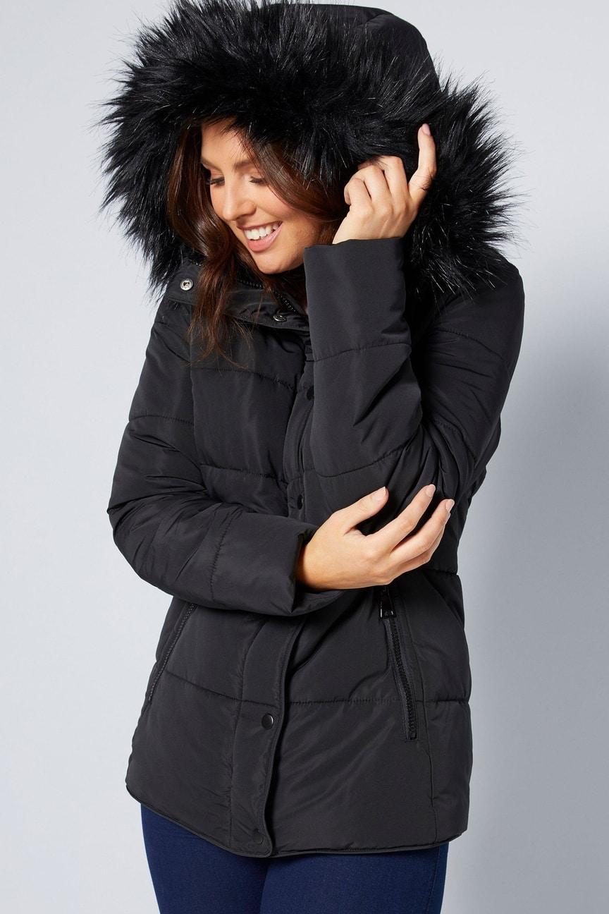 Short Luxe Padded Coat